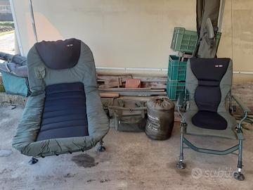 attrezzatura carp fishing completa 