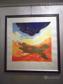 Rotta Nordica per la... , serigrafia, M. Schifano