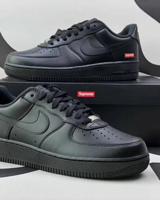 Nike Air Force 1 Low Supreme Black(Donna)