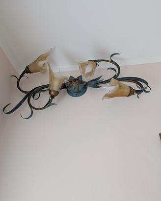 Applique liberty in ferro design elegante ve