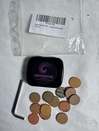 Lightpainting Paradise Dischi Colorati Fotografia