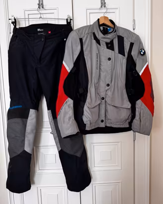 Giacca e pantalone moto donna BMW taglia 42