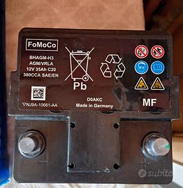 Batteria 12v AGM 35Ah x Mustang Mach-E NJ9A10661AA