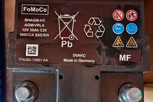 Batteria 12v AGM 35Ah x Mustang Mach-E NJ9A10661AA