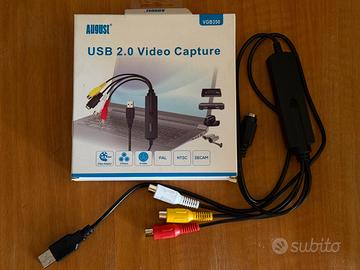 Scheda acquisizione video USB August VGB350