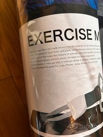 Tappetino yoga con antiscivolo e sp. 1 cm