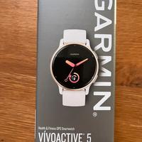 Orologio Garmin Vivoactive 5 Cream Gold & Ivory