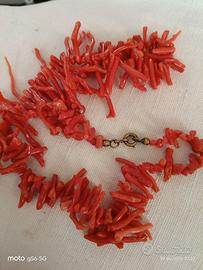 Collana corallo