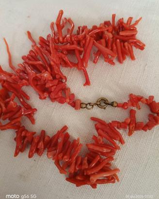 Collana corallo