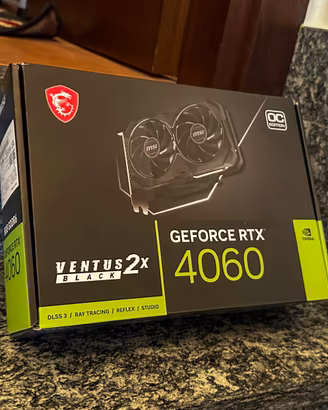 MSI GeForce RTX 4060 Ventus 2X Black 8GB OC