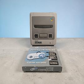 Console Super Nintendo Snes con controller