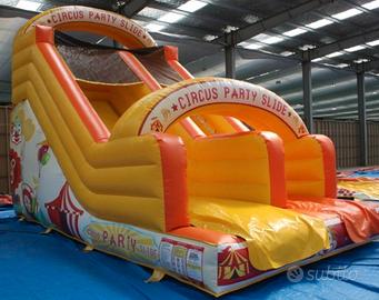 SCIVOLO GONFIABILE NUOVO tema circus