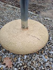 porta ombrellone cemento 