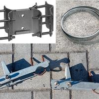 Zanca francese nastro zincato reggia distanziatori