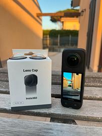 insta360 X4 Action Camera 360 8K (Perfette Condiz)