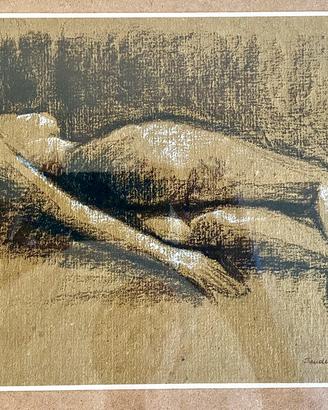 Nudo a carboncino