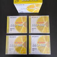 DVD Sony riscrivibili