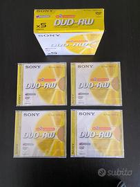 DVD Sony riscrivibili