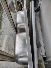 vaschetta in acciaio per cucina componibile