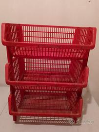 carrello porta frutta