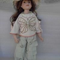 Bambola Collezione RF Collection Germany difetti