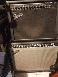 Amplificatori valvolari Marshall e fender