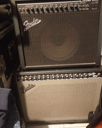 Amplificatori valvolari Marshall e fender