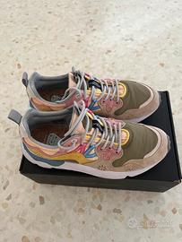 Sneakers flower mountain