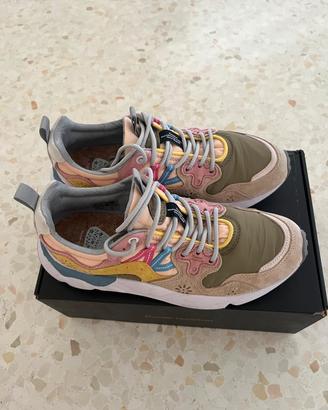 Sneakers flower mountain