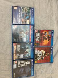 6 giochi PlayStation 4