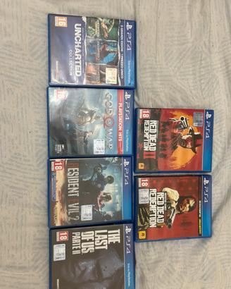 6 giochi PlayStation 4