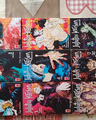 Manga Jujitsu Kaisen volumi 0-25