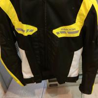 giacca moto estiva traforata 