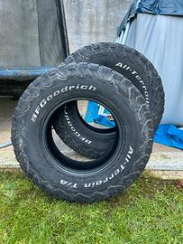 2 BFGoodrich All Terrain 235/85 R16