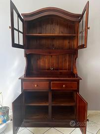 Credenza cristalliera come nuova