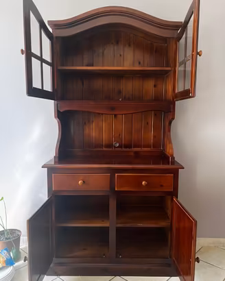 Credenza cristalliera come nuova