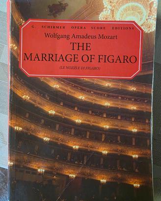 The Marriage of Figaro Mozart G. Schirmer Spart