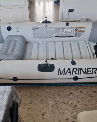 intex mariner 3 + motore elettrico batteria 