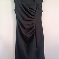 vestito nero donna smanicato 