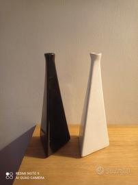 2 vasi piramidali Ceramiche Milesi Milano
