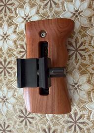 Smallrig impugnatura laterale in legno