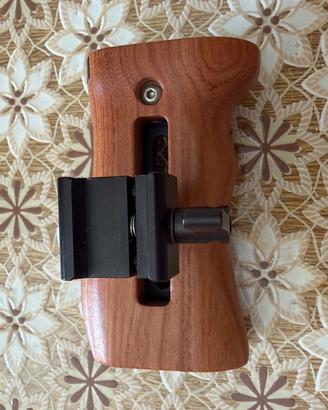 Smallrig impugnatura laterale in legno