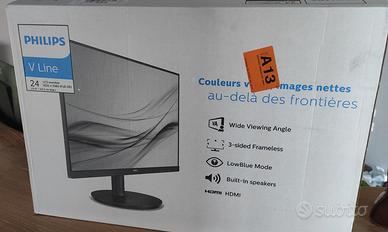 Monitor Philips 24" Full HD V-Line (1920x1080) -
