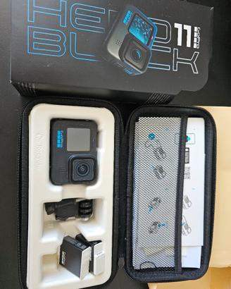 GoPro 11 Black -2batt Enduro -Filtri ND -Accessori