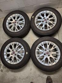 4 cerchi lega originali Fiat Punto Diametro 15