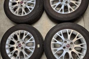 4 cerchi lega originali Fiat Punto Diametro 15