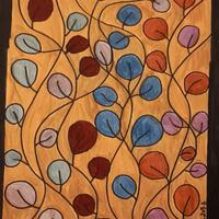 Quadro Moderno "Eucalipto Solare" - Opera Original