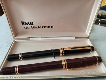 2 stilografiche Waterman Le Man 200