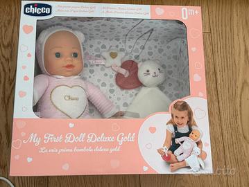 Chicco My First Doll Deluxe Gold set nascita