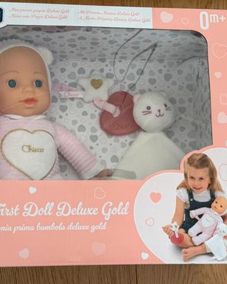 Chicco My First Doll Deluxe Gold set nascita